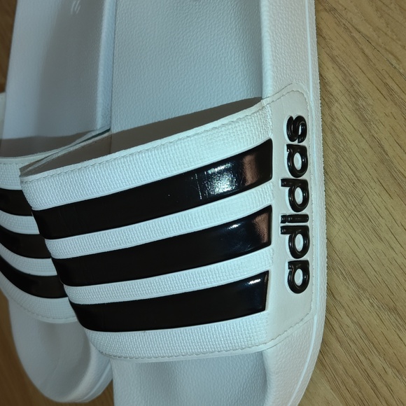 Adidas Adilette Shower Slide 3-Stripes Core Black Slip On Sandals US 9 main image 5